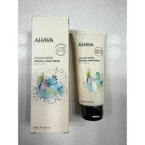 AHAVA Dead Sea Water Mineral Hand Cream SEA FENNEL 3.4 oz NIB Seal LIMITED ED